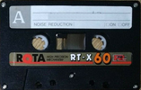 Compact Cassette ROTA RT-X 60 Type I Normal Thailand