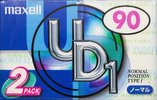 2 pack Maxell UDI / UD1 90 "UD1-90N.2P" Type I Normal 2000 Japan