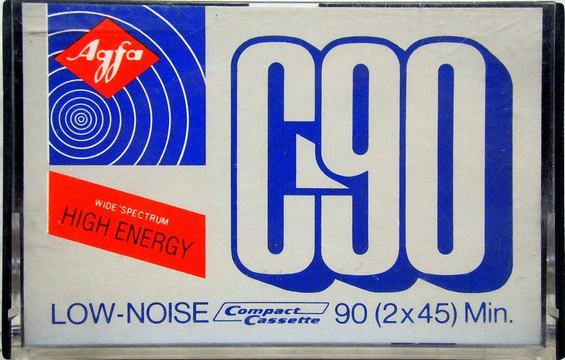 Compact Cassette AGFA High Energy 90 Type I Normal 1975 South Korea
