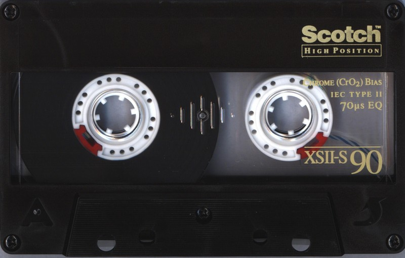 Compact Cassette Scotch XS II-S 90 Type II Chrome 1993 USA