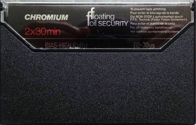 Compact Cassette Radiola Chromium 60 Type II Chrome 1978 Europe