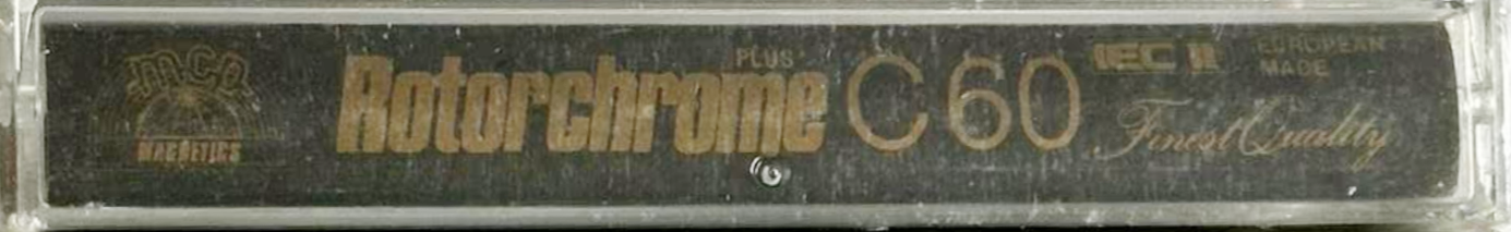 Compact Cassette MCP Rotorchrome 60 "Plus" Type II Chrome 1984 Europe