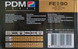 Compact Cassette PDM FE X 90 Type I Normal 1990 Europe