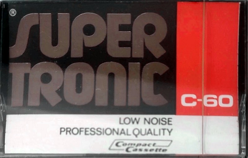 Compact Cassette Supertronic 60 Type I Normal Unknown Country