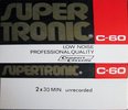 Compact Cassette Supertronic 60 Type I Normal Unknown Country