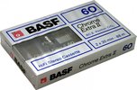 Compact Cassette BASF Chrome Extra II 60 Type II Chrome 1987 Europe