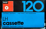 Compact Cassette BASF LH 120 Type I Normal 1973 Europe