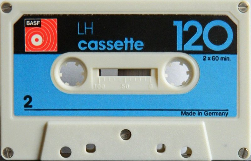 Compact Cassette BASF LH 120 Type I Normal 1973 Europe