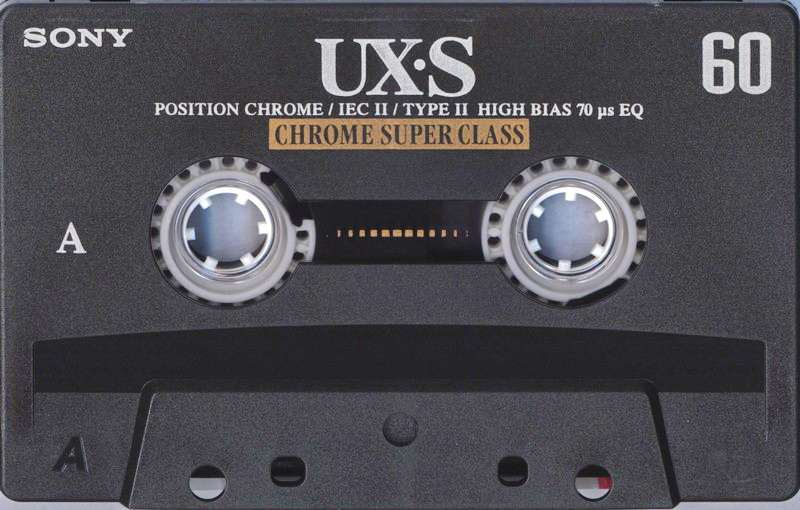 Compact Cassette Sony UX-S 60 Type II Chrome 1999 Europe