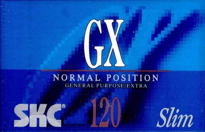 Compact Cassette SKC GX 120 Type I Normal 1995 Europe