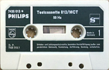 Compact Cassette Philips 812 MCT Test Cassette 1972 Europe
