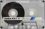 Compact Cassette Konica KX-I 90 Type I Normal 1987 Japan