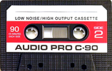 Compact Cassette Audio Pro 90 Type I Normal USA