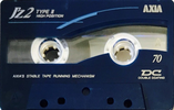 Compact Cassette AXIA J`z 2 70 "JZ1C 70" Type II Chrome 1995 Japan