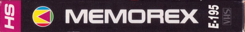 VHS, Video Home System Memorex HS 195 Type I Normal North America