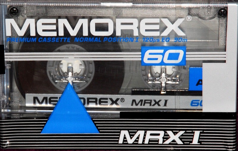 Compact Cassette Memorex MRX I 60 Type I Normal 1990 Canada, USA