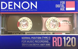 Compact Cassette Denon RD 120 Type I Normal 1986 Japan