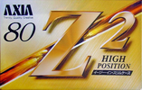 Compact Cassette AXIA Z2 80 Type II Chrome 1995 Japan