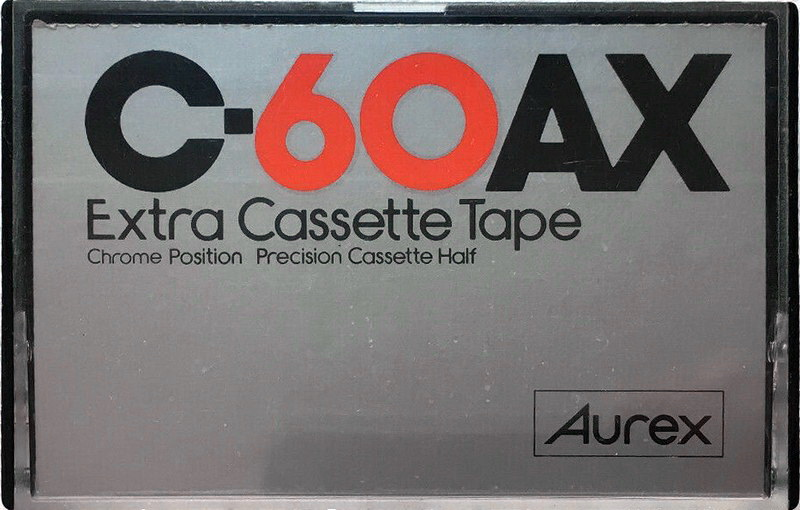 Compact Cassette Aurex AX 60 Type II Chrome 1978 Japan