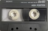 Compact Cassette Sony Do 60 "DO60" Type II Chrome 1985 Japan