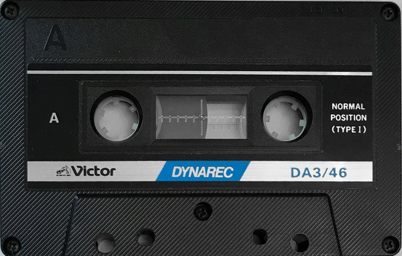 Compact Cassette Victor Dynarec DA3 46 Type I Normal 1983 Japan