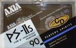 Compact Cassette AXIA PS-IIs 90 Type II Chrome 1988 Japan