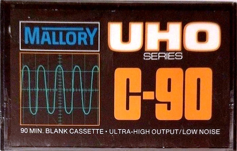 Compact Cassette Mallory UHO 90 Type I Normal USA