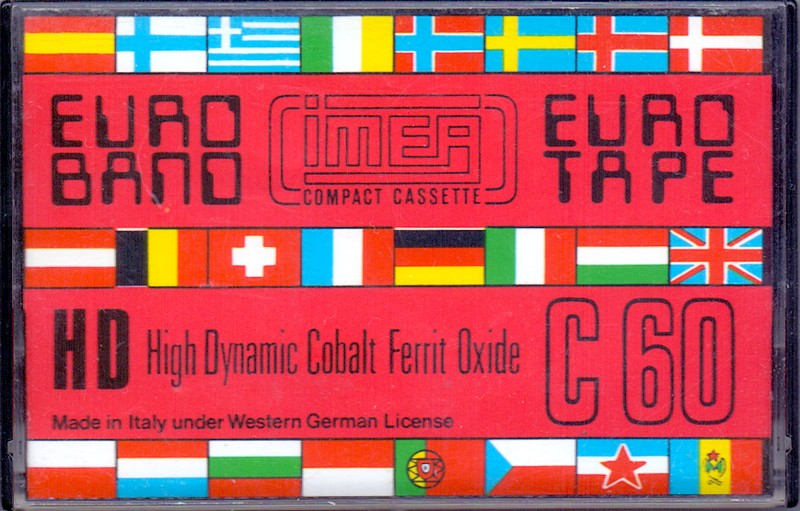 Compact Cassette Imea 60 "HD" Type I Normal 1977 Europe