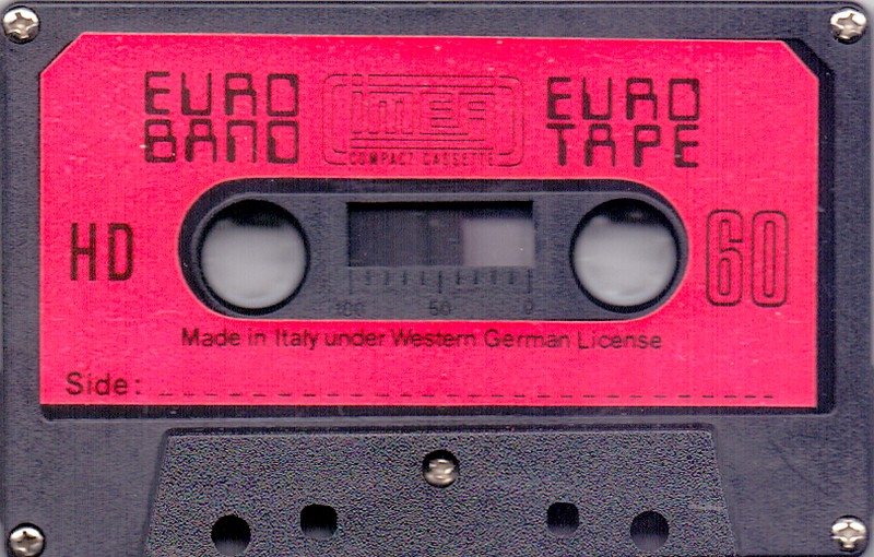Compact Cassette Imea 60 "HD" Type I Normal 1977 Europe