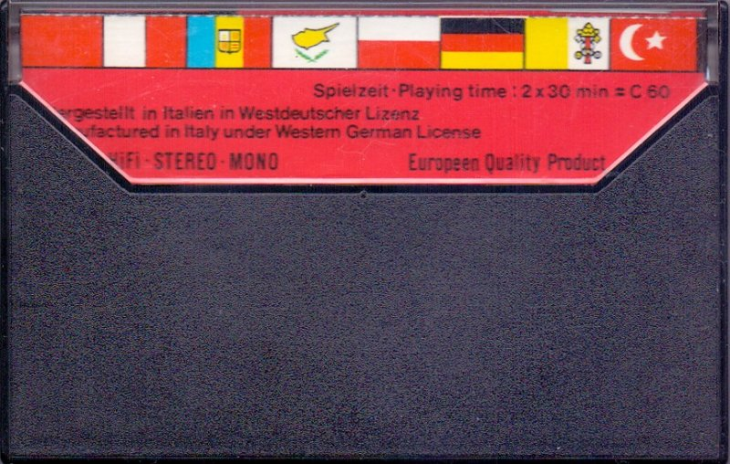 Compact Cassette Imea 60 "HD" Type I Normal 1977 Europe