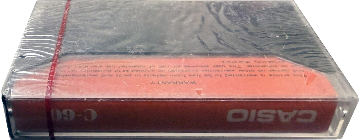 Compact Cassette Casio 60 Type I Normal USA