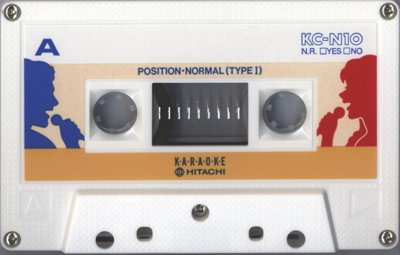 Compact Cassette Hitachi KC 10 "KC-N10 Karaoke" Type I Normal 1986 Japan