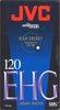 VHS, Video Home System JVC EHG 120 "T-120 EHGAU" Type I Normal 1995 North America