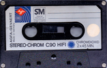 Compact Cassette AGFA Stereochrom 90 Type II Chrome 1975 Europe
