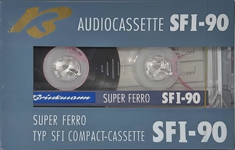 Compact Cassette Brinkmann SFI 90 Type I Normal Germany