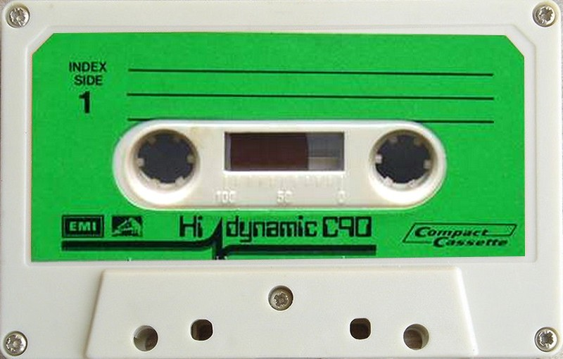Compact Cassette EMI Hi Dynamic 90 Type I Normal 1980 Europe