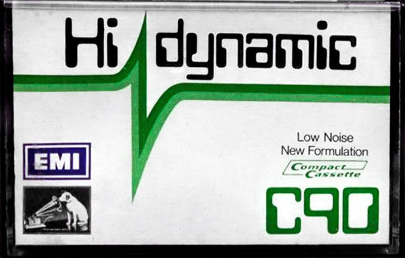 Compact Cassette EMI Hi Dynamic 90 Type I Normal 1980 Europe