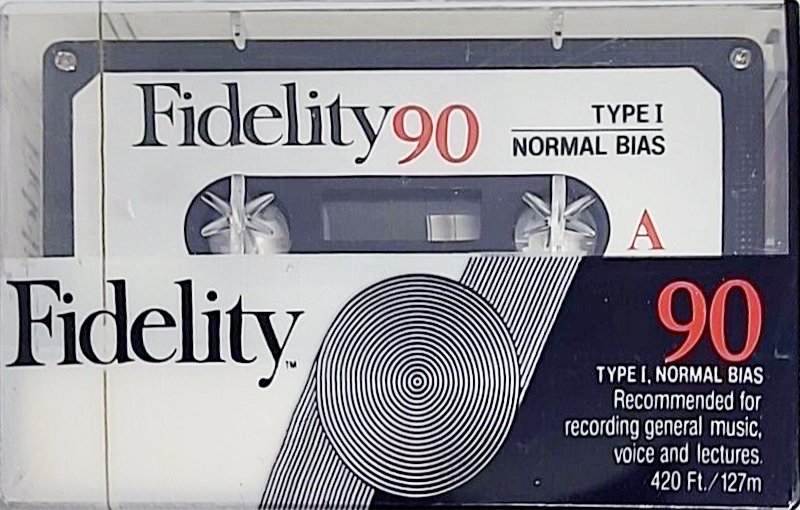 Compact Cassette Fidelity 90 Type I Normal USA