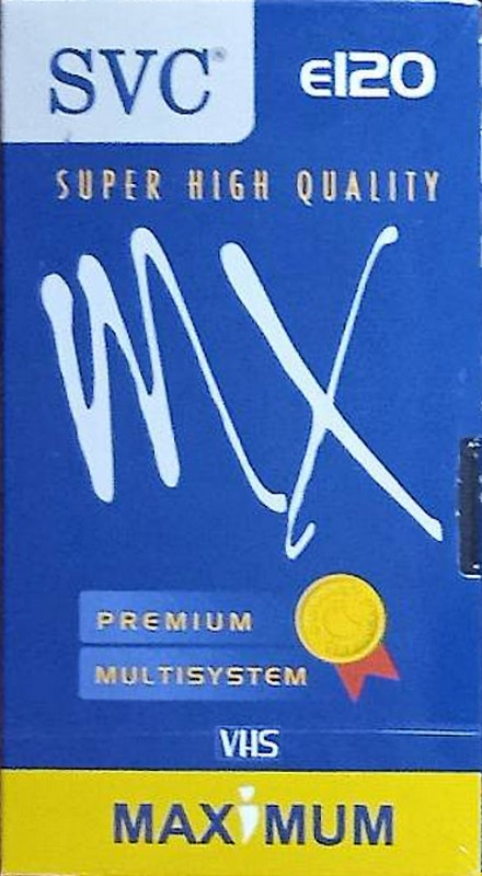 VHS, Video Home System SVC 120 "MX" Type I Normal Iran