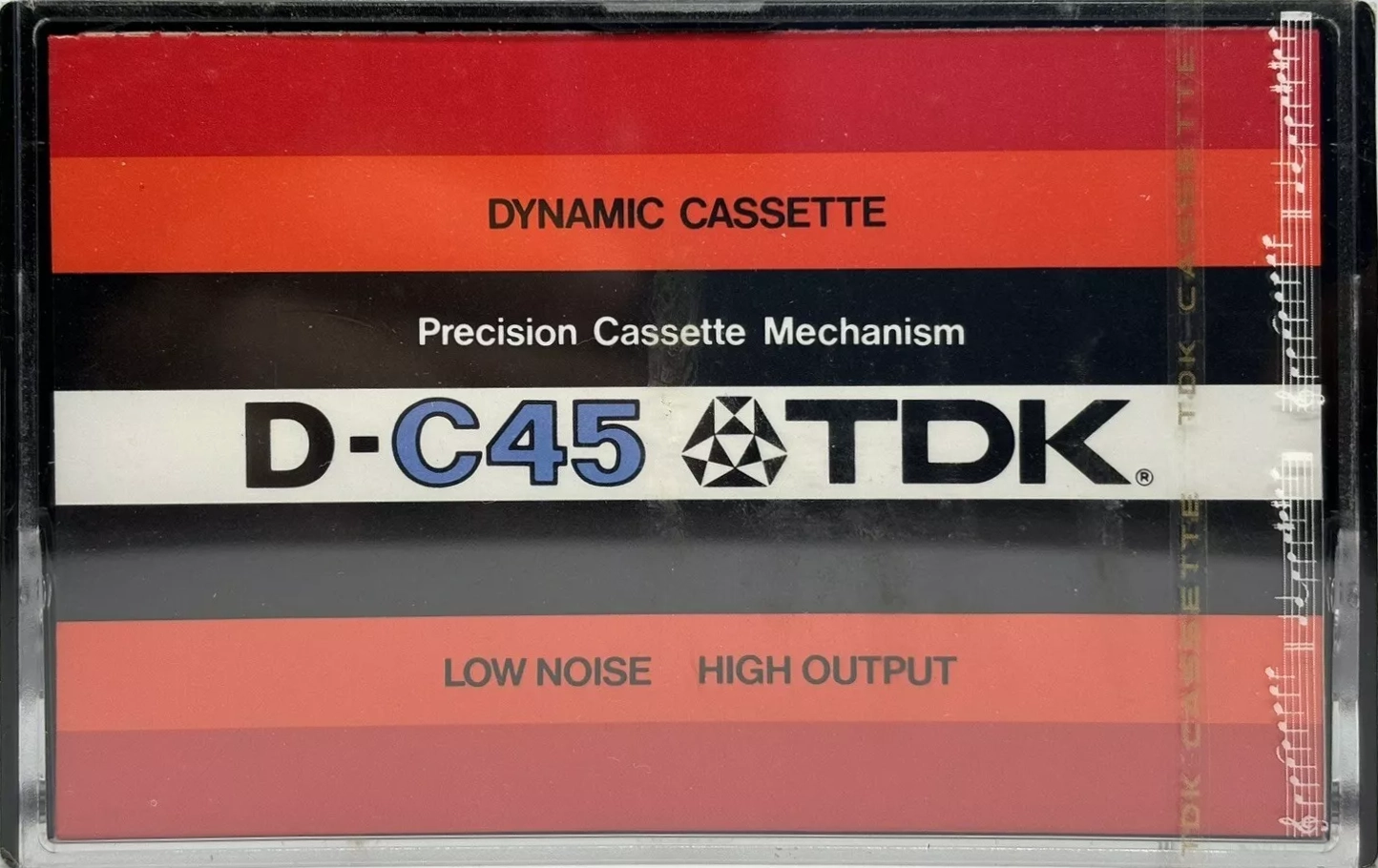 Compact Cassette TDK D 45 Type I Normal 1975 Europe, USA