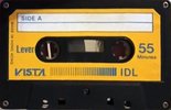 Compact Cassette V.I.S.T.A. IDL 55 "Lever" Type I Normal France