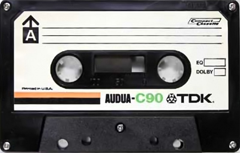 Compact Cassette TDK Audua 90 Type I Normal 1975 Europe, USA