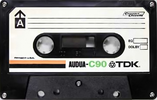 Compact Cassette TDK Audua 90 Type I Normal 1975 Europe, USA