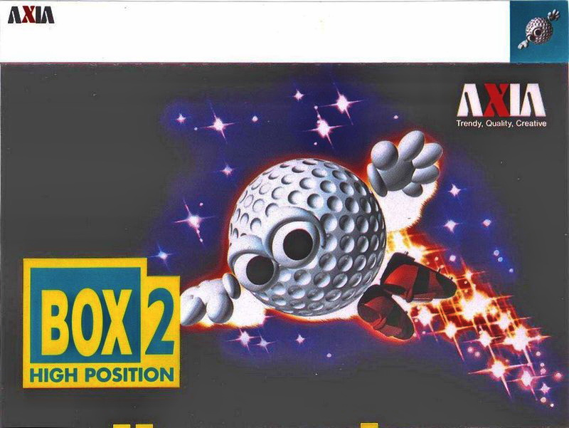 Compact Cassette AXIA Box 2 70 "BOX2B 70" Type II Chrome 1996 Japan