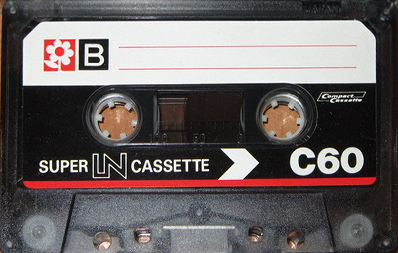 Compact Cassette Chujitsuya 60 Type I Normal 1983 Japan