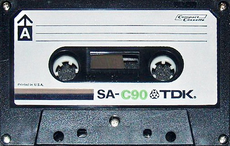 Compact Cassette TDK SA 90 Type II Chrome 1974 Europe, USA
