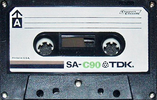 Compact Cassette TDK SA 90 Type II Chrome 1974 Europe, USA