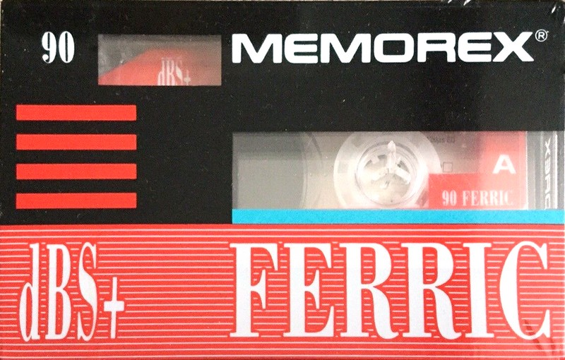 Compact Cassette Memorex dBS+ 90 Type I Normal 1991 Europe