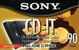 Compact Cassette Sony CD-IT 90 "C-90CDT2L" Type II Chrome 2001 North America