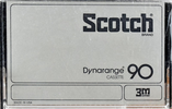 Compact Cassette Scotch Dynarange 90 Type I Normal 1977 USA